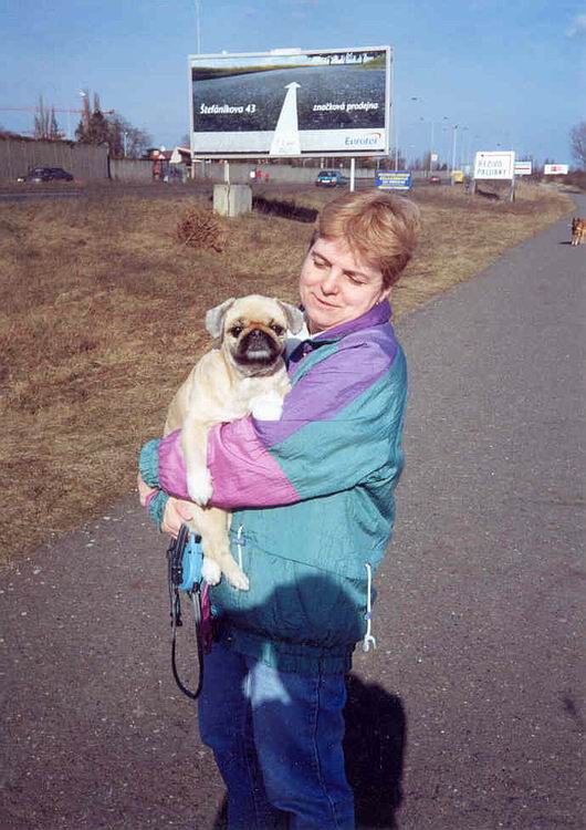 Popis: s mamkou (Barrandov 2003)  